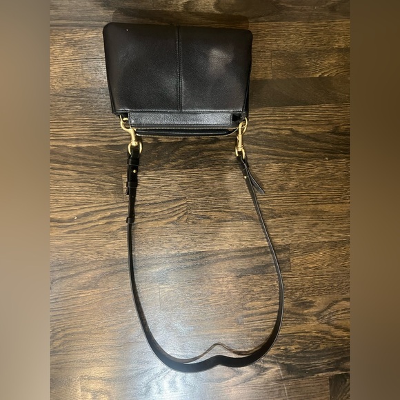 See By Chloe Phill Leather Crossbody Bag Black With Gold Accents Designer Bag - Picture 6 of 9